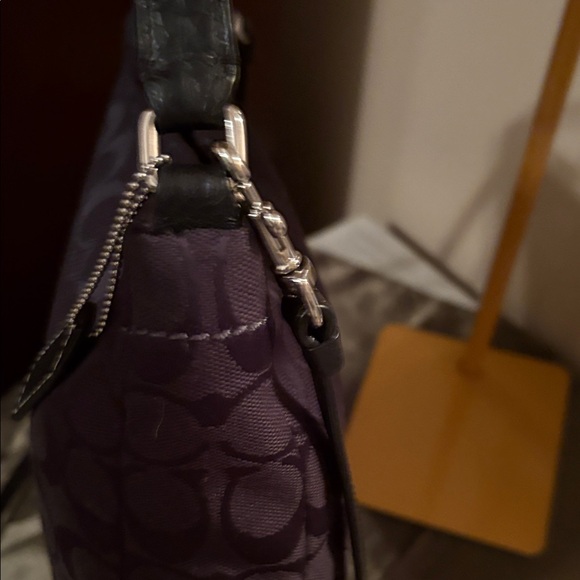 Coach VintageElegant Black mini hobo Women's crossbody Bag - Picture 6 of 13